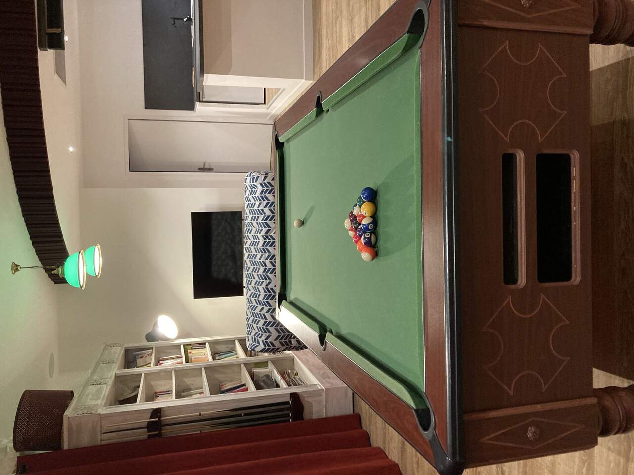 Salle de billard Villa Coda