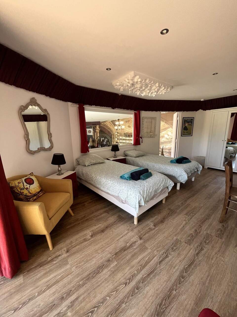 Deuxième chambre à lits jumeaux, Villa Coda